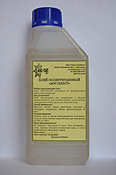 Клей полиуретановый АОС-ПЛАСТ mod (банка пласт. 1 литр) Десмокол