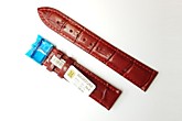 Ремешки для часов HIGHTONE #364 (размер 20мм) RED, Кроко, Н/Н