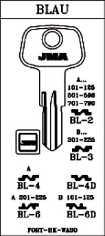 BL-3 / BT2R  / BU11L / BA4