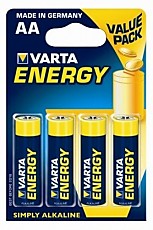 AA, Varta LR6 Energy (4106) BL4