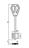 М-ЛОК-2Н (левый 106x15x18мм) (5,0мм) (MLK2D / DV326)