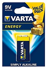 Крона 6LR61 Varta 9V Energy BL1