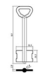 БАТАЙСК (103x20,5x30мм) (7,8мм) (BTK1D / DV022)